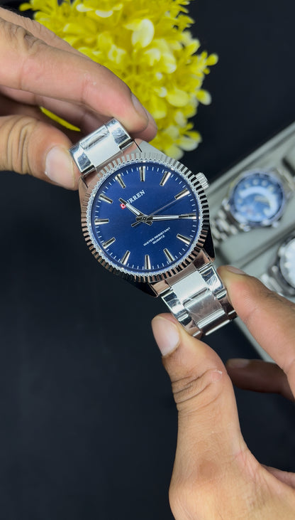 Curren (Silver-Blue)