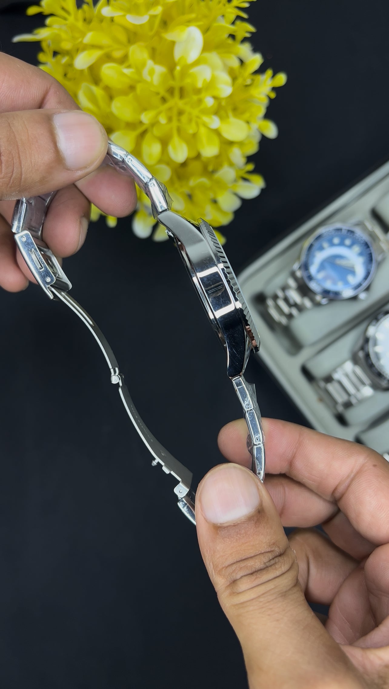 Curren (Silver-Blue)