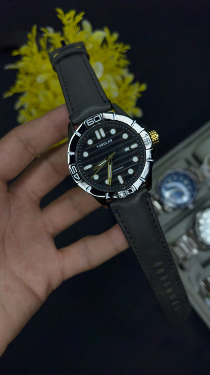 Tubular hand watch