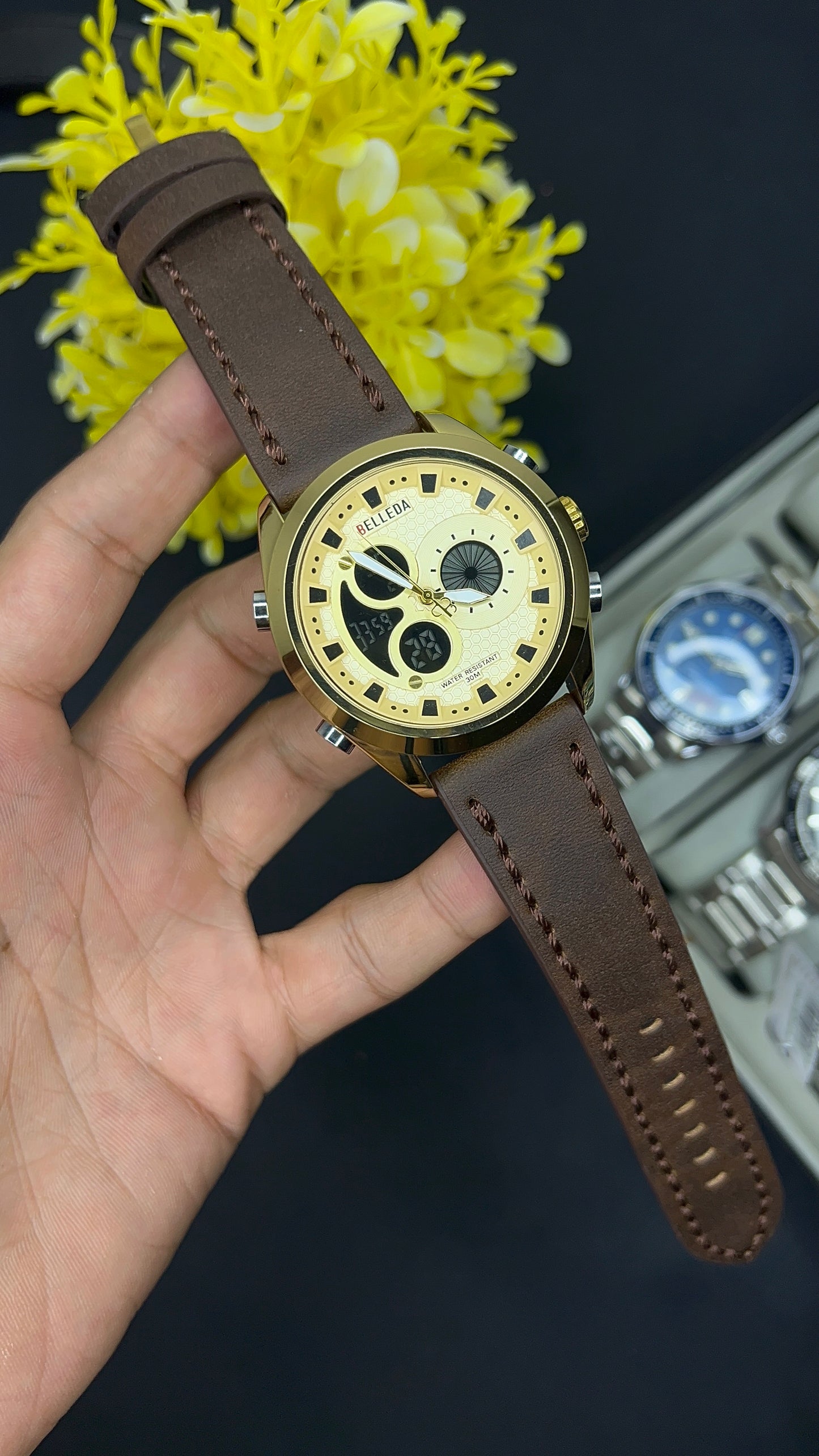Belleda Yellow Dual Time