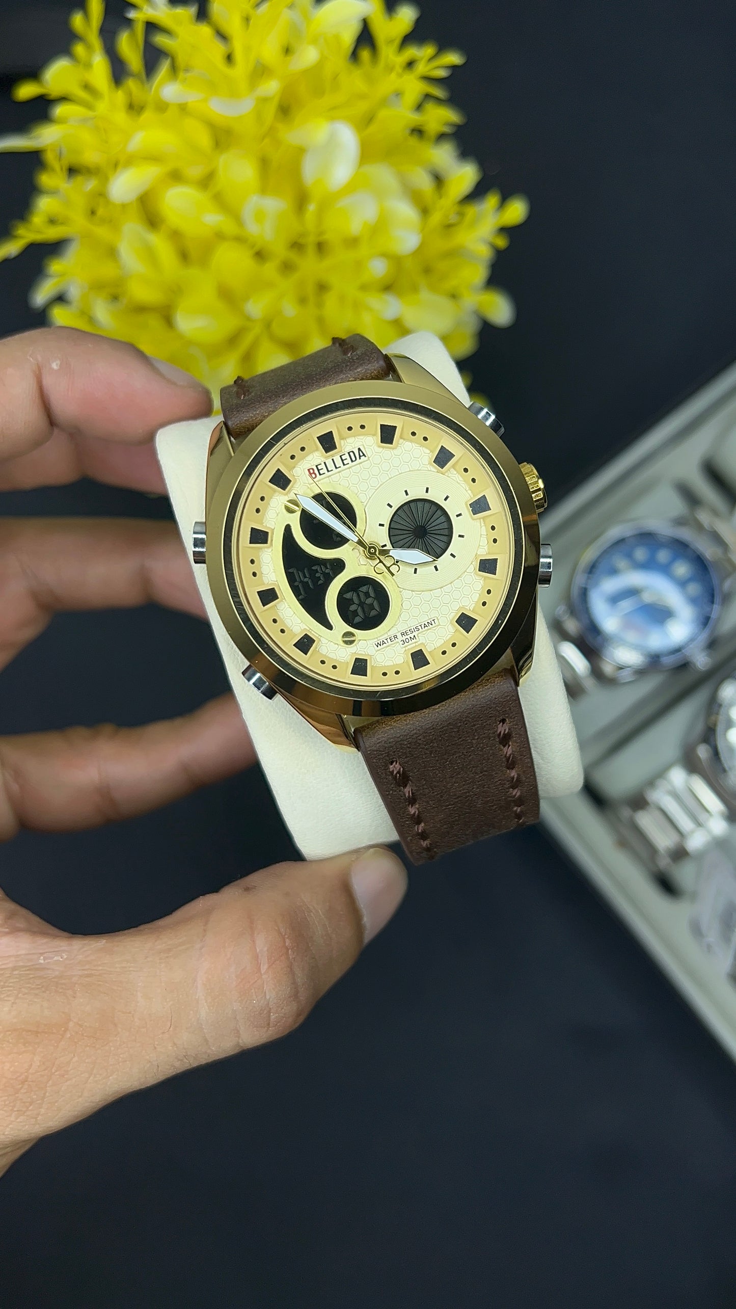 Belleda Yellow Dual Time